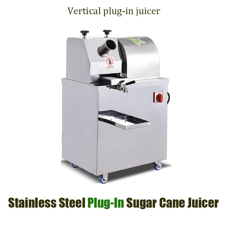 2023 Hot Selling Sugarcane Juicer Machine Small Electric Sugar Cane Press Juice Squeezing Extracting Extractor Machine For Sale