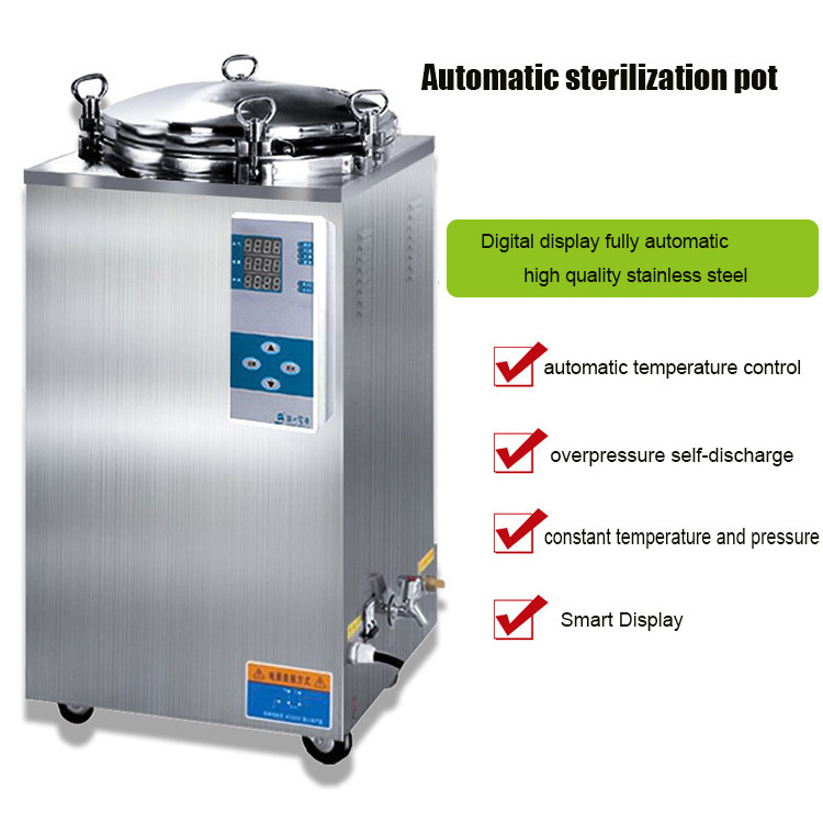 Commercial Portable Vertical High Pressure Autoclave/ Food Sterilizer/Dry Heat Sterilizer  Sterilizers