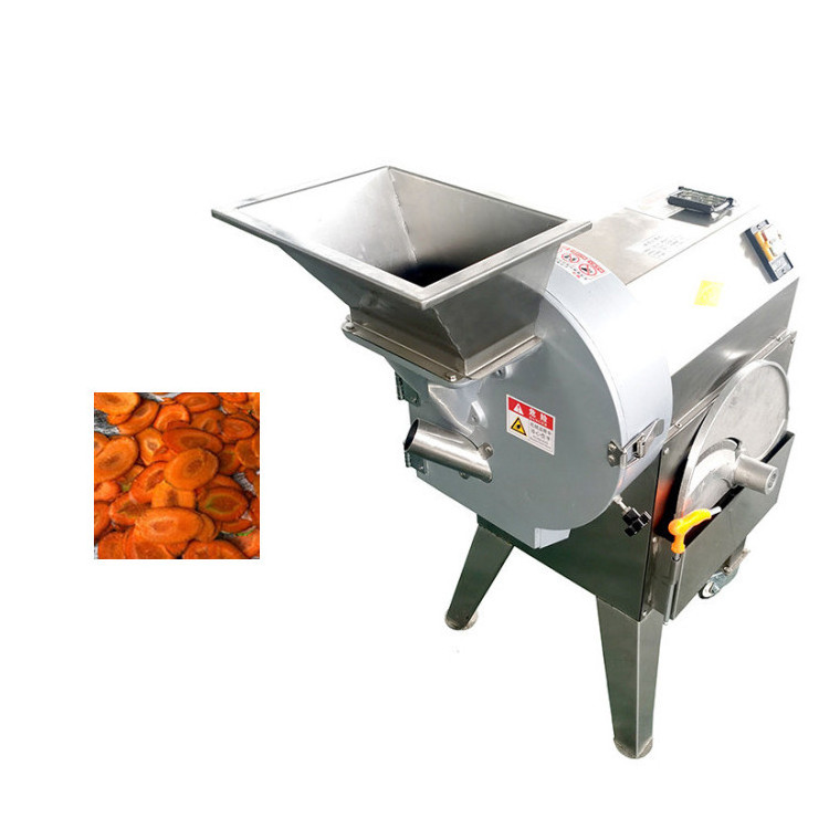 300-1000kg/h Multifunctional Root Vegetable Cutter/ Potato Cassava Radish Slicer Cutting Machine