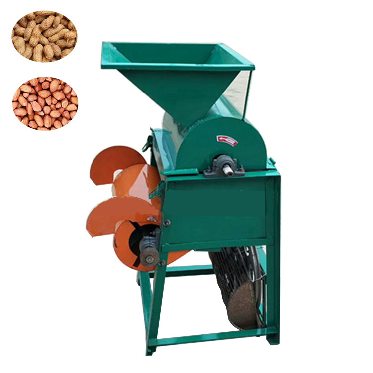 Low Noise Groundnut Shelling Machine Electric Peanut Shell Sheller Removing Machine