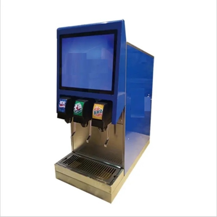 Commercial Electric Soda Fountain Beverage Cabonator Dispenser Machine, Cold Beverage Soda Cola Machine