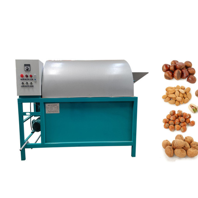 High Capacity Industrial Coffee Bean Peanut Roaster Machine / Corn Peanut Roasting Machine