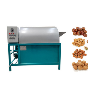 High Capacity Industrial Coffee Bean Peanut Roaster Machine / Corn Peanut Roasting Machine