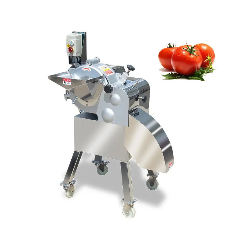 Industrial Vegetable Fruit Cube Cutter Vegetable Dicing Machine/ 3-25mm Vegetable Onion Pepper Cutter Dicer