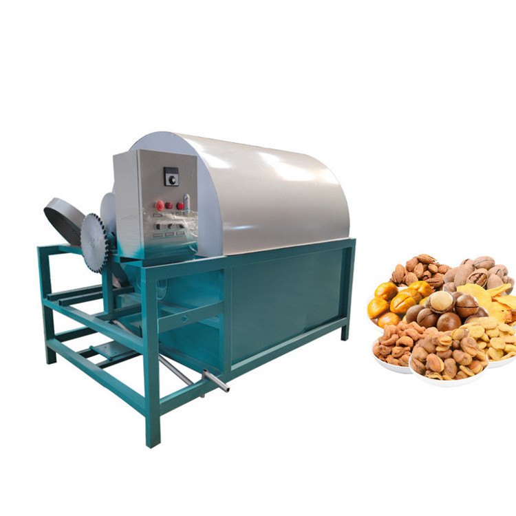 High Capacity Industrial Coffee Bean Peanut Roaster Machine / Corn Peanut Roasting Machine