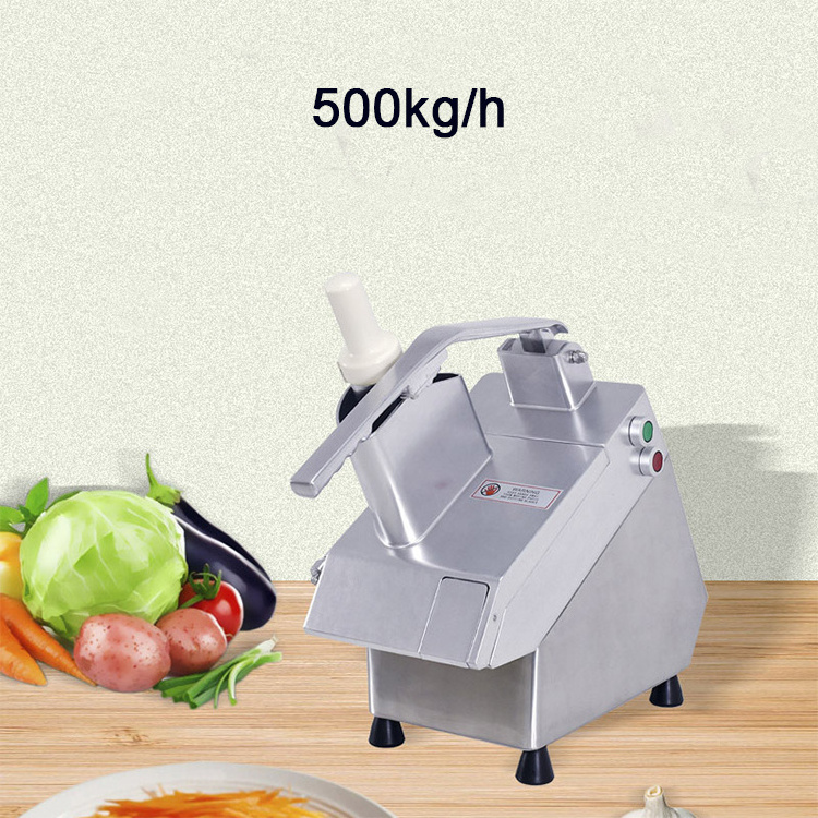 commercial automatic multifunctional electric 500kg/h kitchen vegetable cutter/  vegetable cutting machine