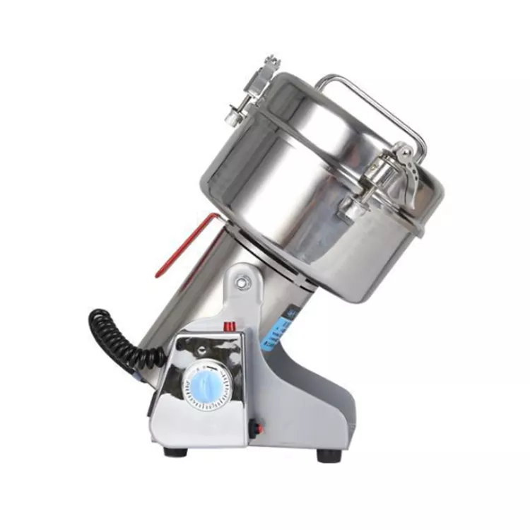 Electric Stainless Steel Ginger Spices Dry Pepper Chili Grinding Machine / Dry Food Powder Grinder Mill