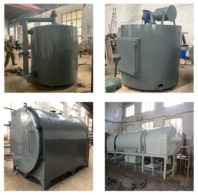 Wood Carbonization Furnace Carbonization Furnace Charcoal Making Machine/ Biochar Carbonizing Kiln