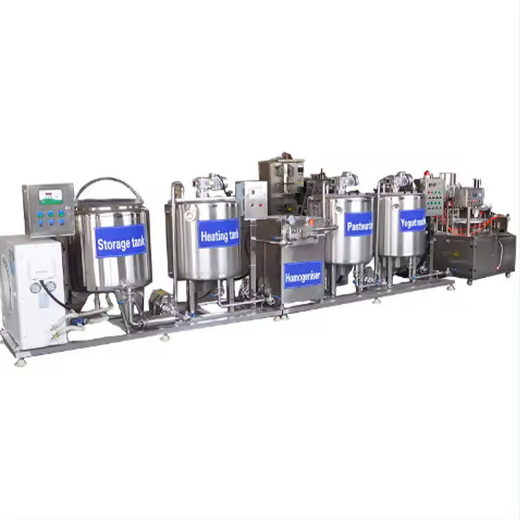 High quality ss304 stainless steel factory special yogurt production line / dairy product processing line