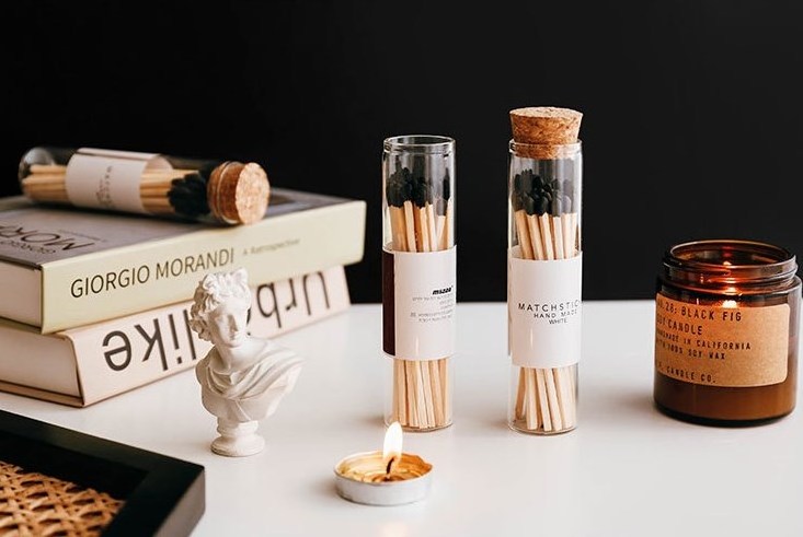 hot selling long kitchen wooden personalised bulk safety tall matches with jar