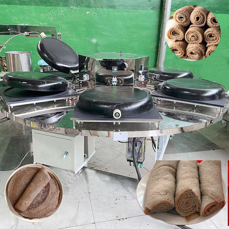 Factory directly ethiopian traditional  injera making products  teff flat bread ethiopian Mogogo injera making machine for sales