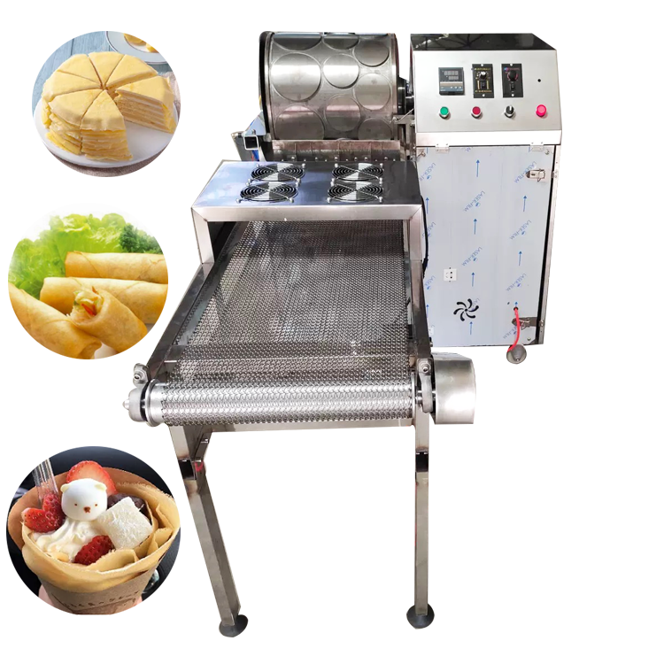 Ethiopian Injera Electric Mitad Automatic Pathiri Making Lumpia Wrapper Machine Maker Idli Dosa Batter Machine