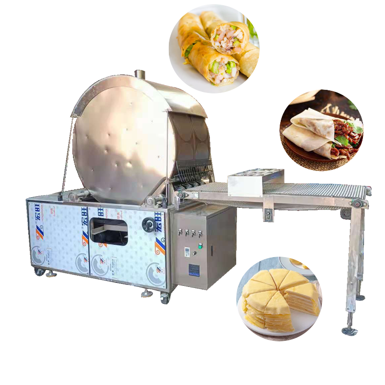 Ethiopian Injera Electric Mitad Automatic Pathiri Making Lumpia Wrapper Machine Maker Idli Dosa Batter Machine