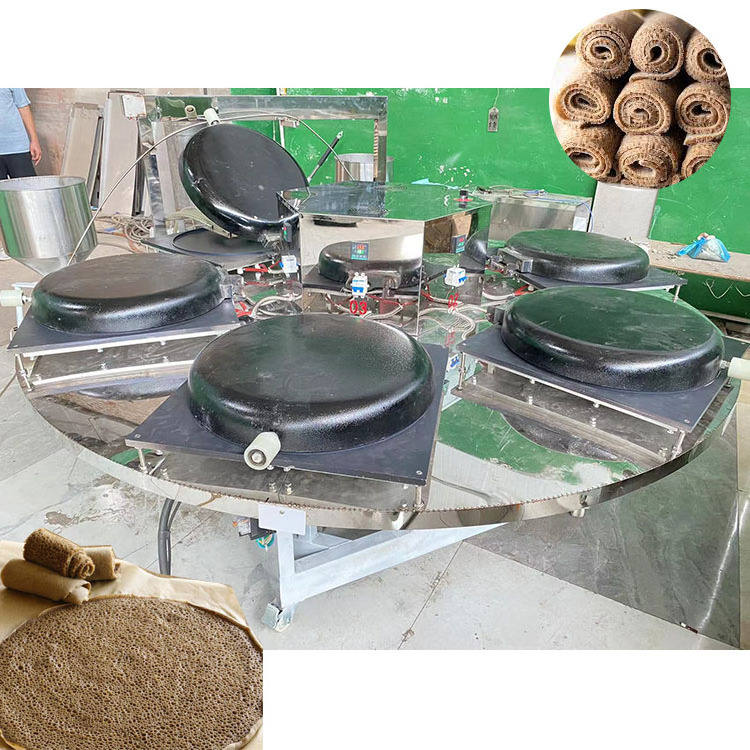 Factory directly ethiopian traditional  injera making products  teff flat bread ethiopian Mogogo injera making machine for sales