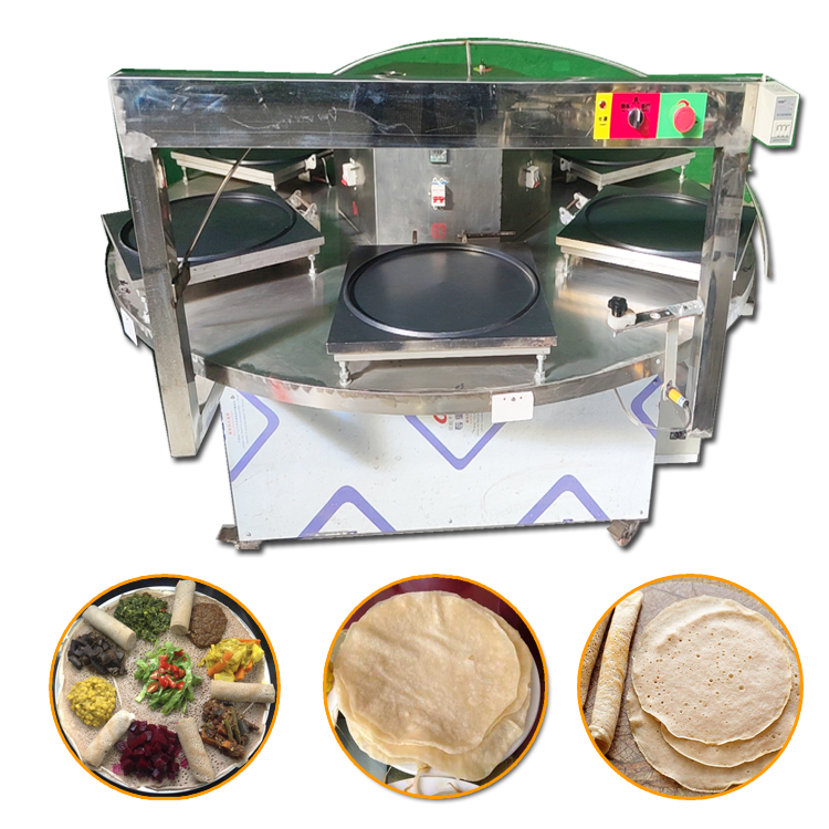 Factory directly ethiopian traditional  injera making products  teff flat bread ethiopian Mogogo injera making machine for sales