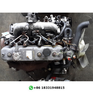 Complete Engine Isuzu 4jb1 diesel engine 2.8cc with trans mission speed gearbox 5+1