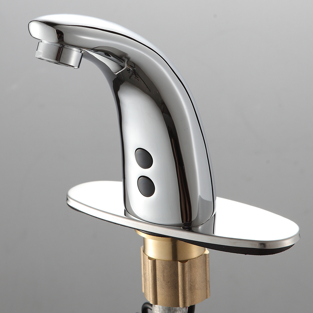 TB-3301 Tengbo Commercial Automatic Tap Sensor Electric Water mixer Bathroom Sensor Faucet