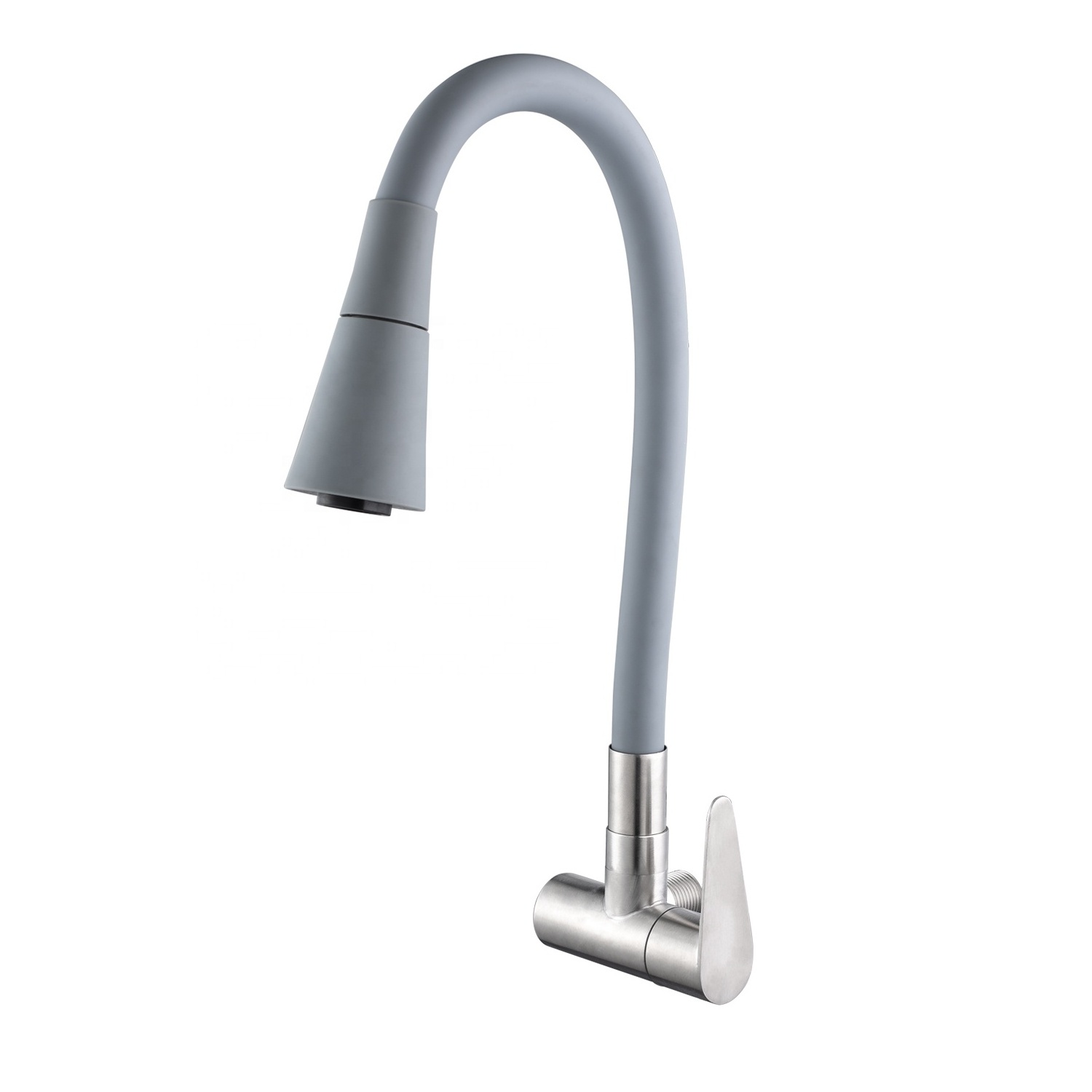 SS6046 Factory Direct Wall Mounted Faucets Colorful Kitchen Faucet For Cold Water Only