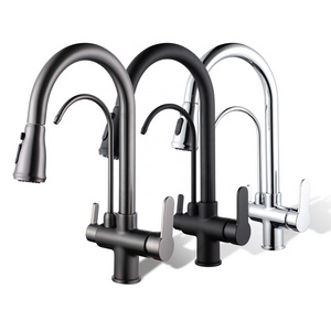 TB-4044 Pull Out taps rubinetto osmosi wasserhahn kuche mutfak musluk Filter robinet de cuisin 3 voies sink Tap kitchen faucet