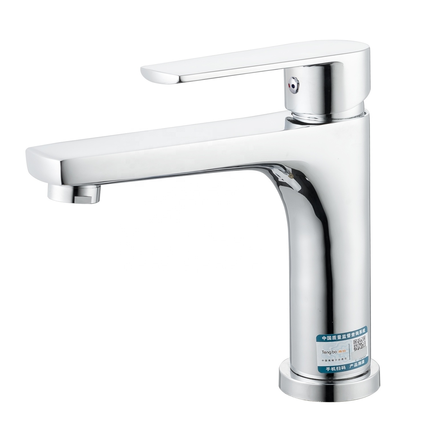 TB-3043 Zinc Alloy Handle Faucet Chrome Basin Faucets Good Quality Basin Faucet