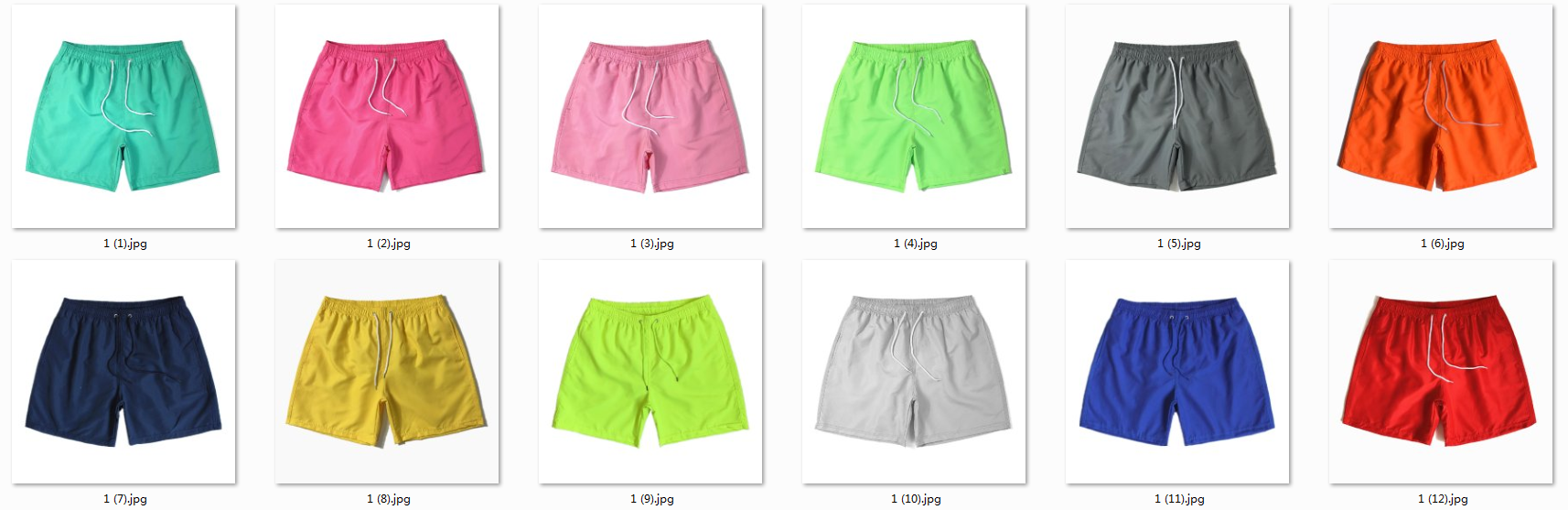 Polyester Beach Shorts Men Surfing Board Short Swimwear Pocket Swimming Volleyball Shorts Swim Trunks