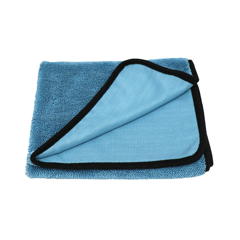 twisted drying towel microfiber car beach detail 600gsm toallas detailing plush fast quick-dry wash cleaning wash cloth