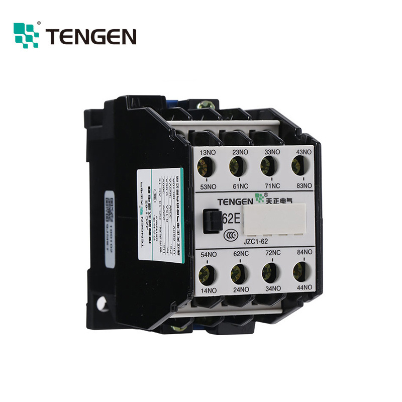 TENGEN JZC1-53 AC relay 24V 36V 110V 220V 380V Contact-type relay