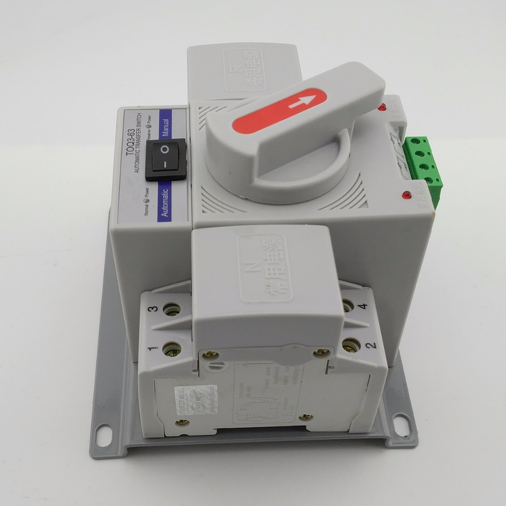 MCB type Dual Power Automatic transfer switch ATS