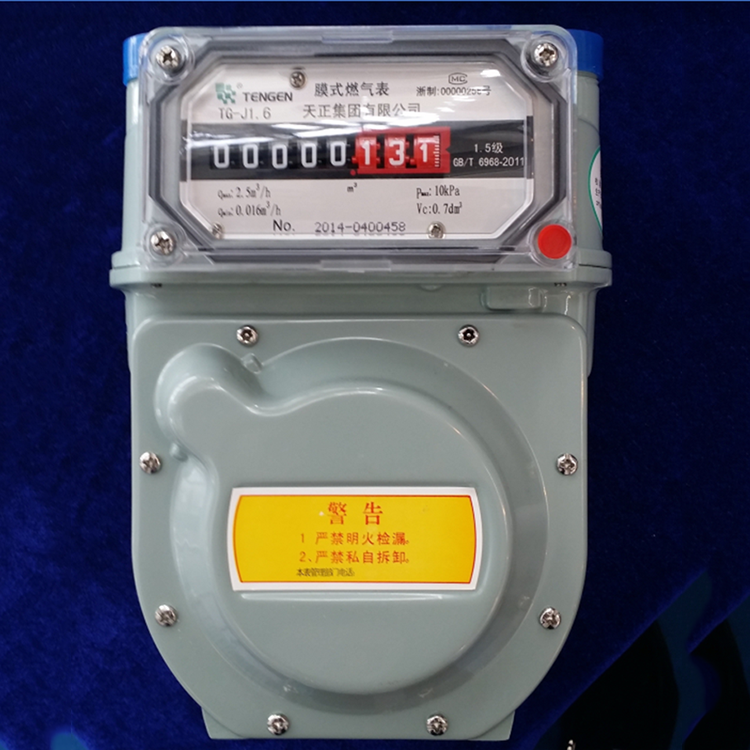 Household Digital Electronic Smart Diaphragm Fuel Gas Meter