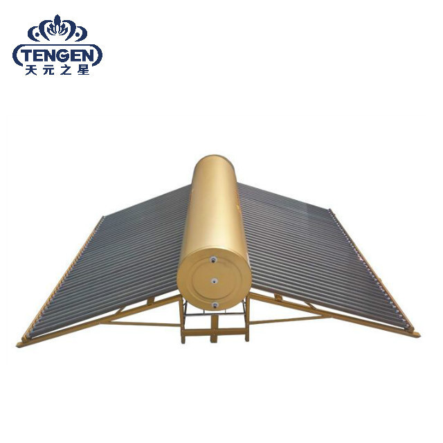 China evacuated tube solar hot water heater stock tank