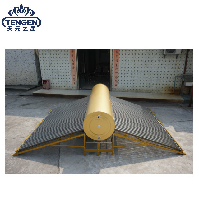 China evacuated tube solar hot water heater stock tank