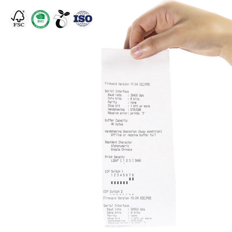 Tengen Best Price 57mm 80mm POS Termicos Paper 57x40 80x60 80x40 Thermal Paper Till Roll Receipt Check Cash Tape