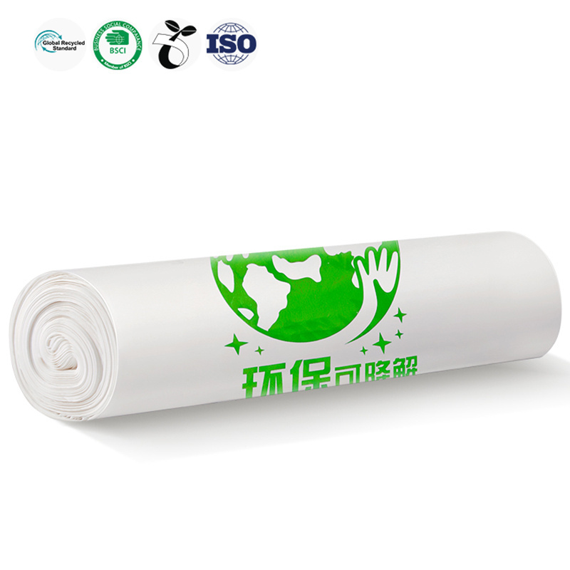 100% Compostable Wholesale Supermarket Carry Bags Plastic Grocery Bag Wholesale T Shirt Packaging Bag