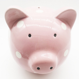 piggy  coin bank pink lucky pig money bank ceramic piggy bank for gifts  plated  Creative Ornaments  money box  coin pocket h