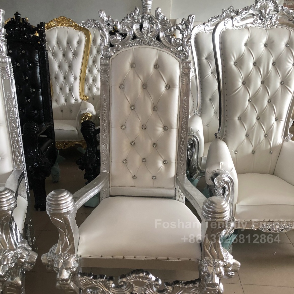 wholesale cheap king King David throne chair rental for party