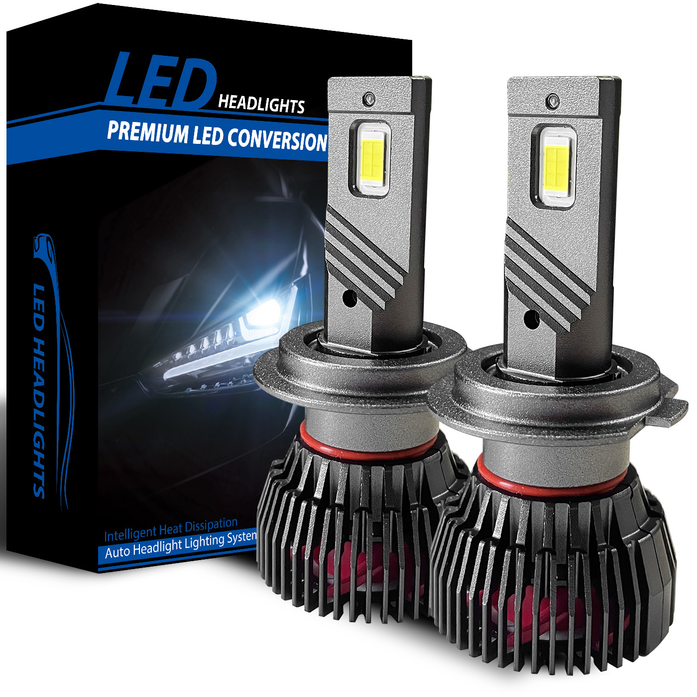 Sale 6500k 45000lm headlight led bulbs h7 led headlight bulb 110w custom h7 led headlight bulb 200w car