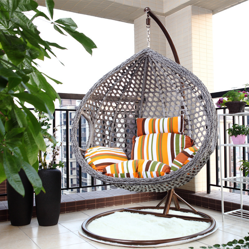 Factory hammock swing patio chair metal egg hanging Hanging Swing Chair