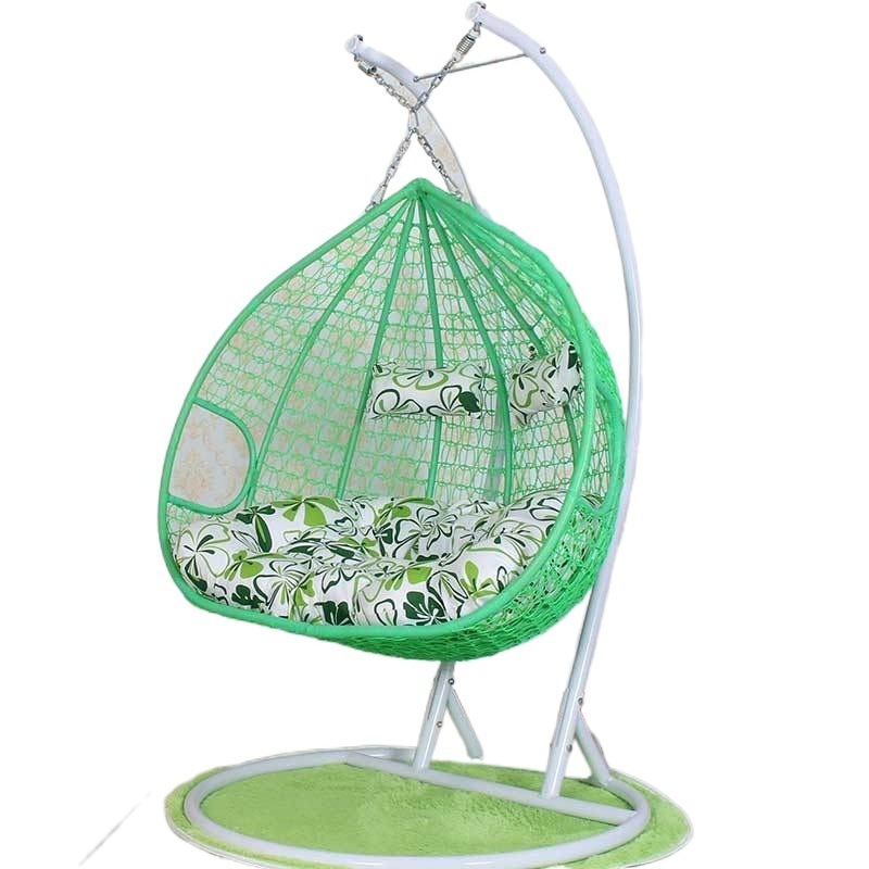 Hot Sale outdoor hanging chair with stand chairs seat Rattan Egg garden Patio Swings