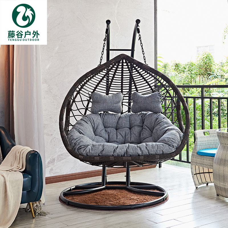 Hot Sales Hanging Metal Egg Chair outdoor swing chair hanging egg patio swings