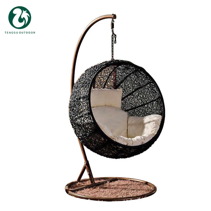 Factory hammock swing chair with metal stand hanging outdoor Swing Chair