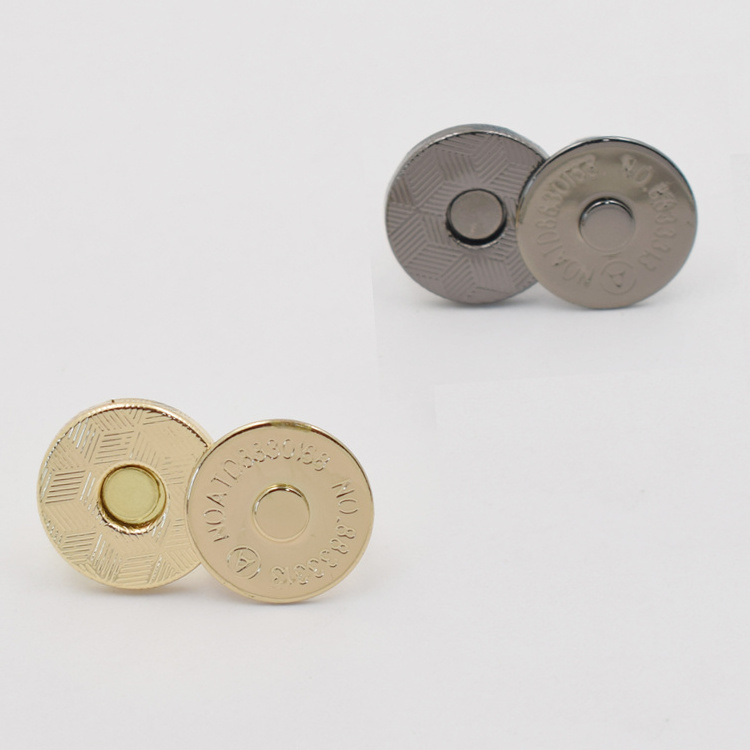 Magnetic Snap Buttons For Clothing Handbag High Strength Advanced Technology Sewing Clip Magnet Button