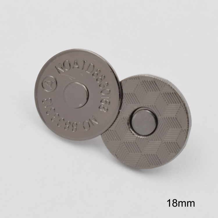 Magnetic Snap Buttons For Clothing Handbag High Strength Advanced Technology Sewing Clip Magnet Button