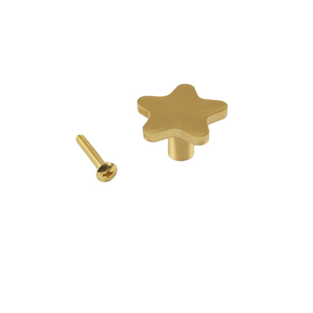 construction hardware good quality golden small cabinet knobs