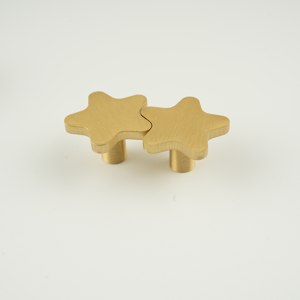 construction hardware good quality golden small cabinet knobs