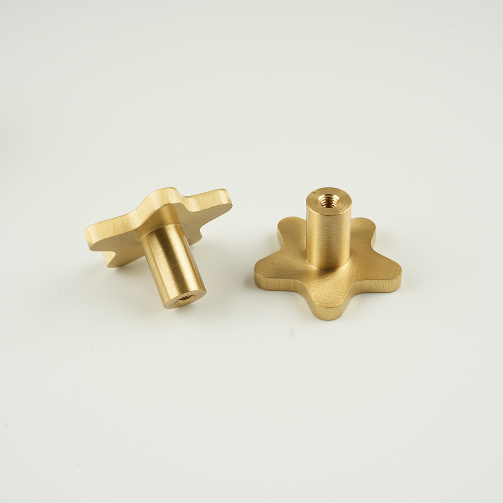 construction hardware good quality golden small cabinet knobs