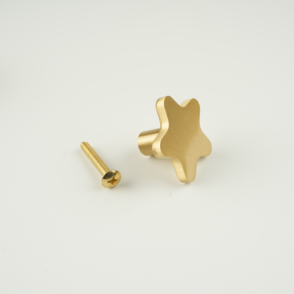 construction hardware good quality golden small cabinet knobs