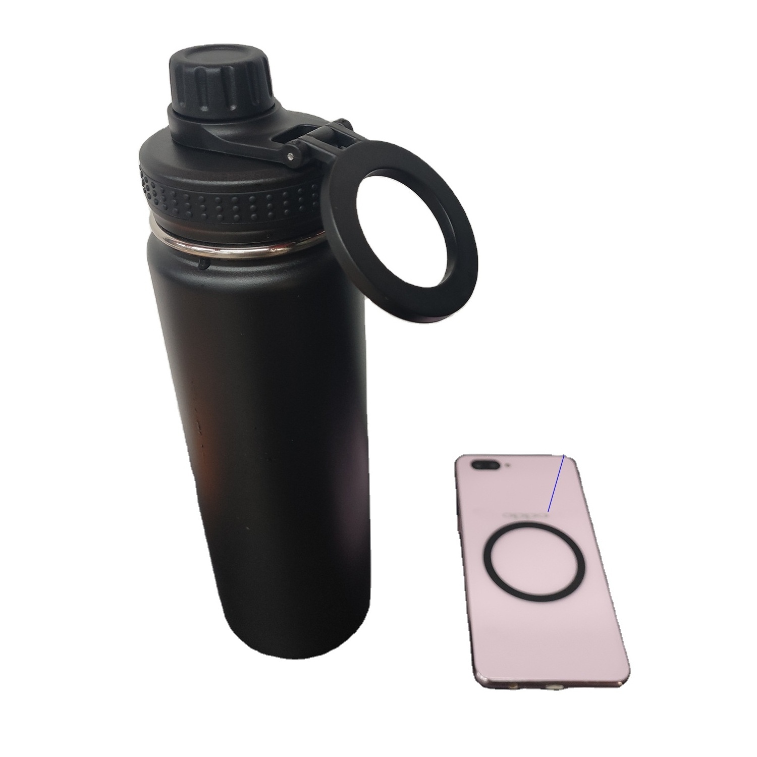 magnetic water bottle flask 304 stainless steel BPA free 18oz 32oz stainless steel water bottle with magnetic lid