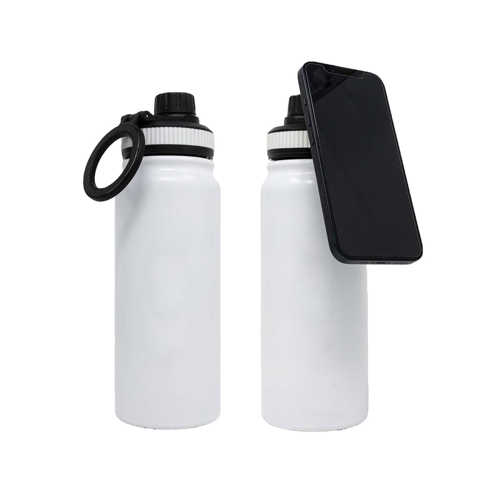 magnetic water bottle flask 304 stainless steel BPA free 18oz 32oz stainless steel water bottle with magnetic lid