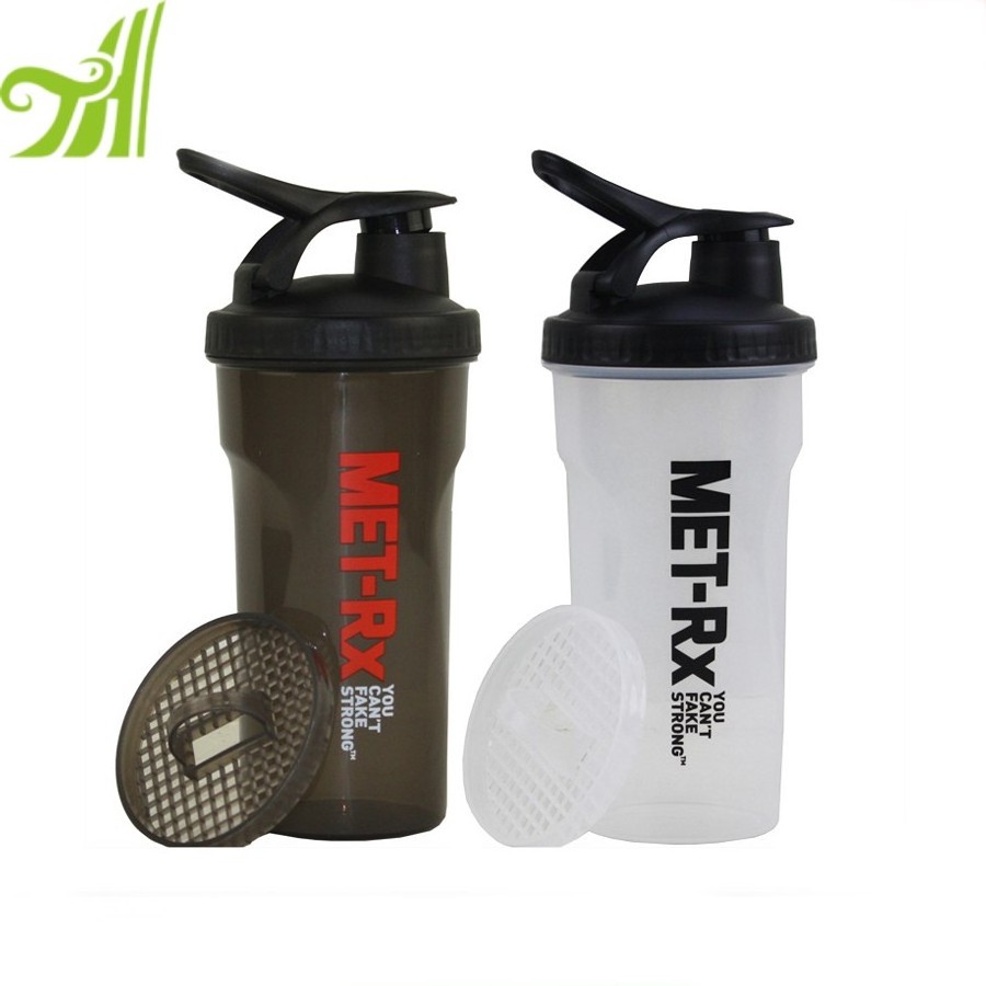 sports  water bottle with mixer protein bottle with filter