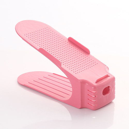 Durable BPA FREE Custom logo Home Shoes Organizer Single Pairers Plastic Shoe Slot